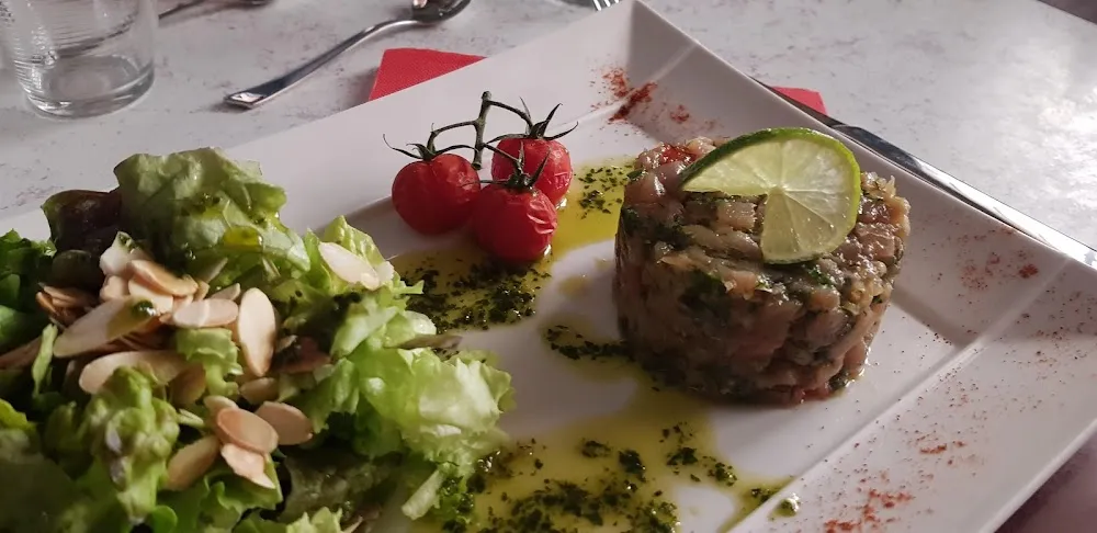 Tartare de Thon Au Citron Vert